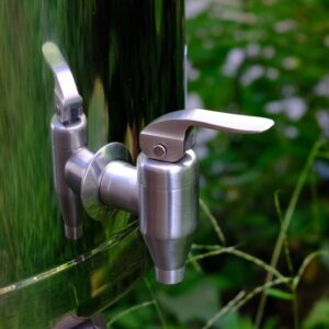 SUS304ステンレス製コック 継ぎ目なし構造
